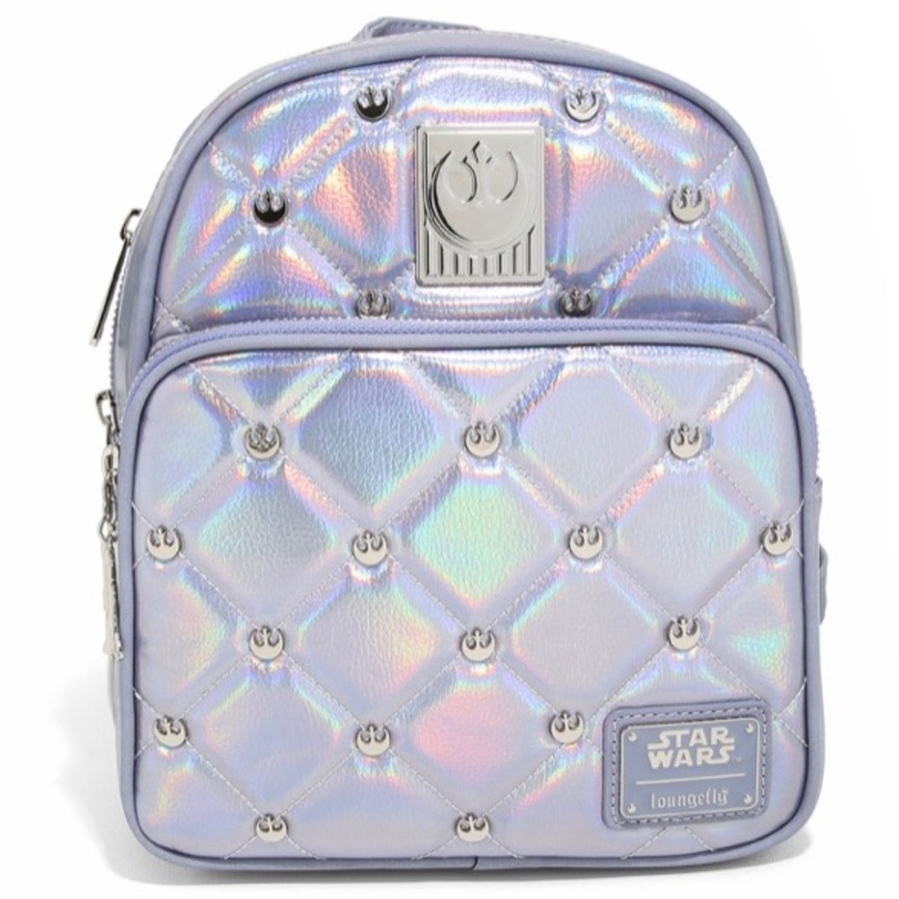 LOUNGEFLY STAR WARS THE EMPIRE STRIKES BACK Hoth Iridescent MINI BACKPACK!